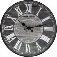 Часы настенные  серые 35,5х35,5х3,5 см Kanglijia Clock