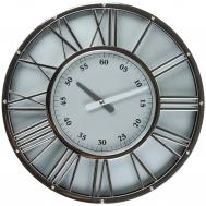 Часы настенные  серебряные 30,4х4,1х30,4 см Kanglijia Clock