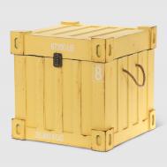 Сундук-контейнер  кремовый 38,5х38,5х38,5 см Fuzhou fashion home