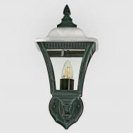 Садовый светильник  настенный тёмно-зелёный (АМ8011А) Amber Lamp