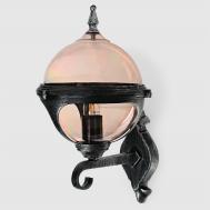 Светильник настенный  8262B садовый, черное серебро Amber Lamp