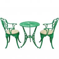 Комплект мебели  3 предмета зелено-бежевый Lofa