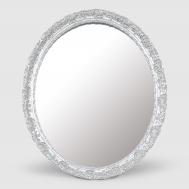 Зеркало  23,6х1,2х28,5 см серебро Kimberley