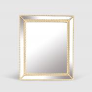 Зеркало  25,6х1,7х30,6 см золото/серебро Kimberley