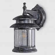 Садовый настенный светильник  серебряный с чёрным (DH-4381L/816/) WENTAI