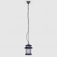 Садовый подвесной светильник  серебряный с чёрным (DH-4382L/816/) WENTAI