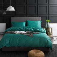 Комплект постельного белья  Elegance Pastel Emerald Полуторный Wonne Traum