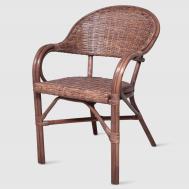 Кресло  cafe medium brown Rattan grand