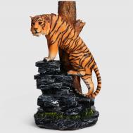 Фигура  тигр на камнях 66 см Тпк полиформ