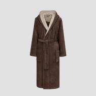 Халат  Арт Лайн коричневый с бежевым XL(52) Togas