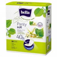 Прокладки  Panty Soft Herbs Tilia с экстрактом липового цвета, ежедневные, 40 шт BELLA