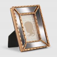 Фоторамка  зеркальная золотистая 10,7х2х13,2 см Kimberley