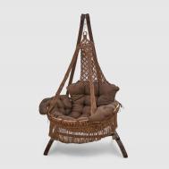 Кресло подвесное  Картагена коричневый (без каркаса) Besta fiesta