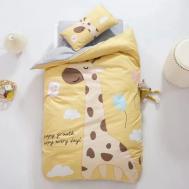 Комплект детского постельного белья  стандарт "Giraffe" для малышей Wonne Traum
