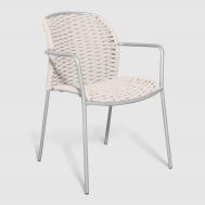 Кресло  Click грязно-белый 59х60х82 см Drigani