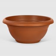 Горшок плошка  29x12 см терракота Serinova