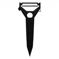 Овощерезка-нож  с запатентованными ножами-серрейторами и 5-ю функциями для украшения блюд, 15 см Borner