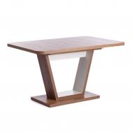 Обеденный стол  Vox коричневый 132+40х85х75,5 см (19125) TC