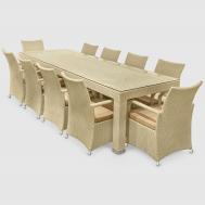 Комплект мебели Ns Rattan Patio 11 предметов NS RATTAN_MAVI