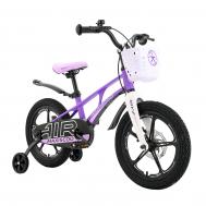 Велосипед детский  Air Делюкс плюс 16 фиолетовый матовый Maxiscoo