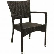 Кресло  Рим чёрное 61х58х86 см Konway