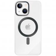 Чехол  Line Case with MagSafe для iPhone 14, чёрный VLP