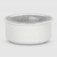 Салатник  embossed с крышкой 17,7 см White Rabbit