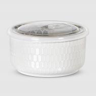 Салатник  embossed с крышкой 12,6 см White Rabbit