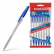 Ручка шариковая  R-301 Classic Stick 1.0 синяя Erich Krause