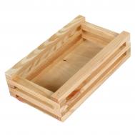 Коробка деревянная  136 прямоугольная из брусков 26х15х6 см Grand Gift
