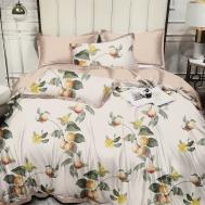 Комплект постельного белья  Elegance Apple garden cream Полуторный Wonne Traum