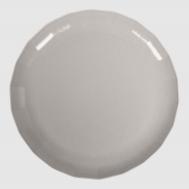 Набор тарелок  Bevel серый 24 см 2 шт Kutahya Porselen