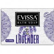Мыло банное  Лаванда 4х200 г EVISSA
