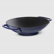 Сковорода  wok синяя 28 см Surel