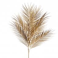 Ветвь пальмы  декоративная золотая 66 см Goodwill deco