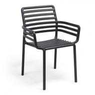 Кресло  Doga антрацитовое 60х56,5х83,5 см Nardi