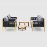 Комплект мебели  Taurus из 5 предметов: 2 дивана+кресло+столики Jepara