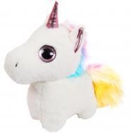 Игрушка мягкая  Единорог белый 18 см ABtoys