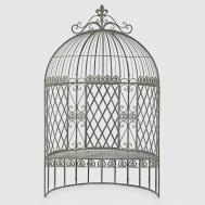 Беседка  металлическая серая 124х61х205 см Anxi jiacheng
