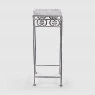 Подставка для цветов  металлическая серая 21x21x56 см Anxi jiacheng