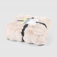 Плед флисовый  fluffy бежевый 140х200 см Hyseas