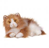 Игрушка мягкая  Кошечка персидская белая с рыжим 25см ABtoys
