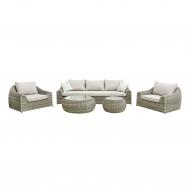 Комплект мебели : 2 кресла+диван+2 стола Yuhang