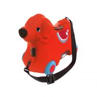 Детский чемодан  на колесиках Собачка красный BIG