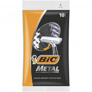 Бритвенный станок  Metal мужской, одноразовый, 10 шт BIC