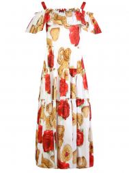 Хлопковое платье Dolce&amp;Gabbana
