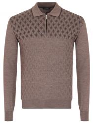 Поло на молнии BERTOLO LUXURY MENSWEAR