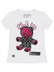Футболка хлопковая с принтом Philipp Plein