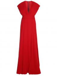Платье в пол из вискозы Dolce&amp;Gabbana