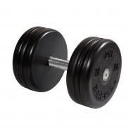 Гантель классик  с вращающейся ручкой 28 кг MB-FdbEM-B28 MB Barbell